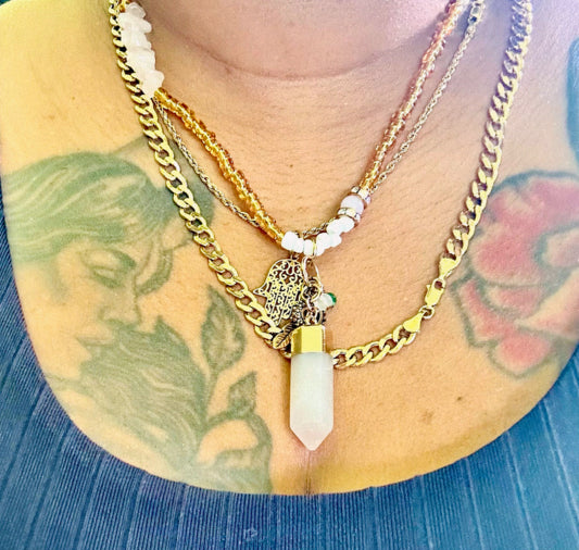 Beaded Self Love Necklace