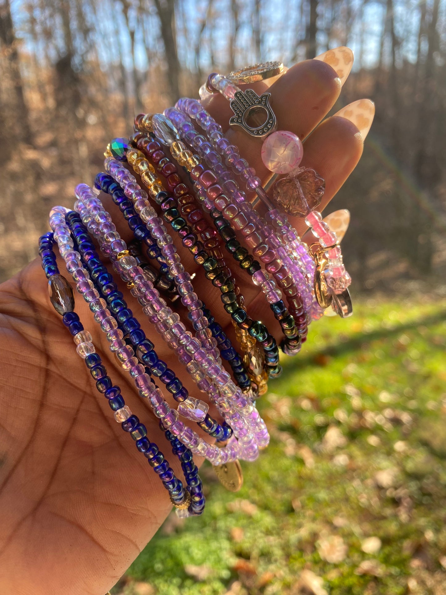 .Waist Beads (No Charms)