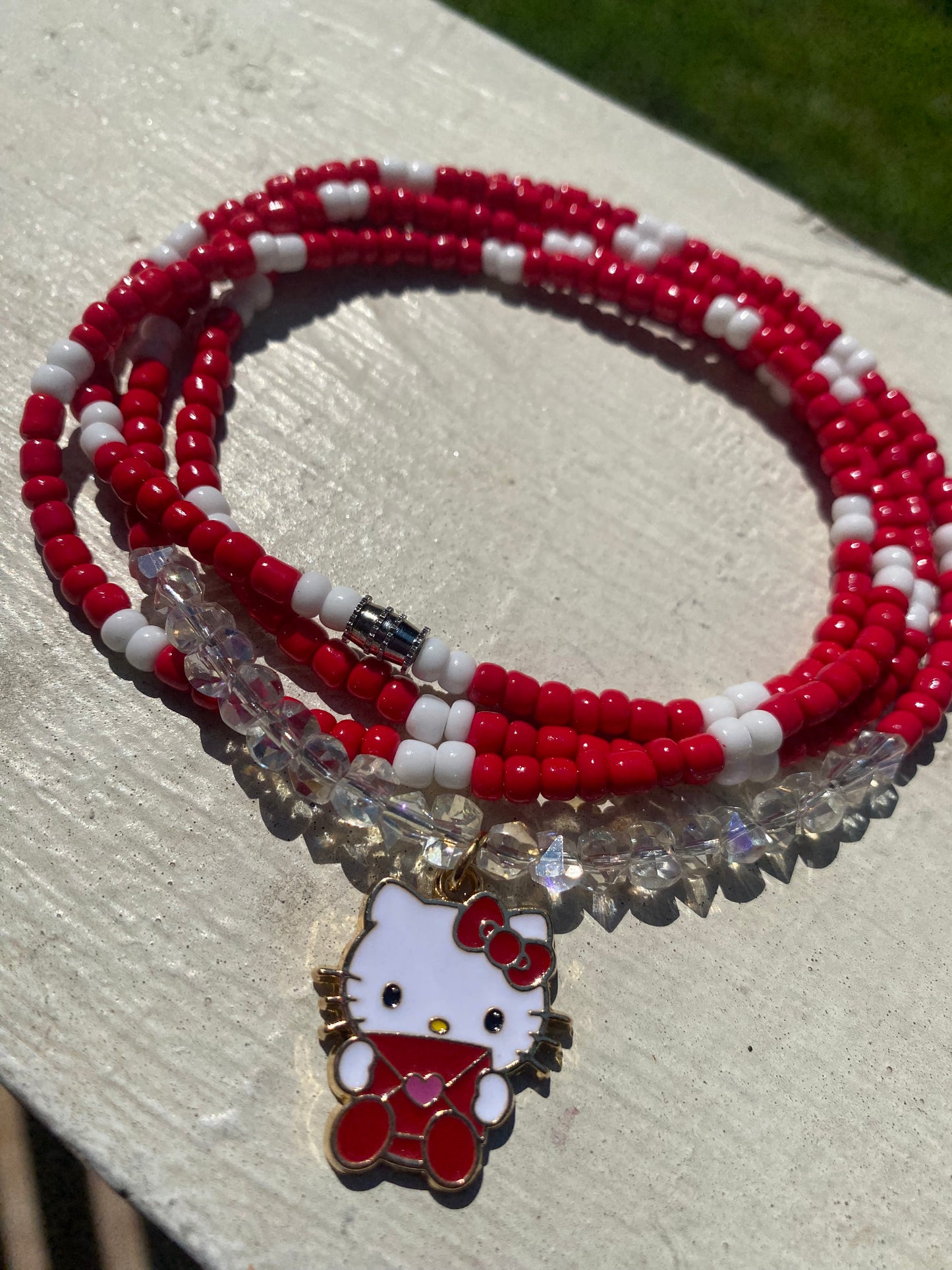 Hello Kitty Waist Bead Set