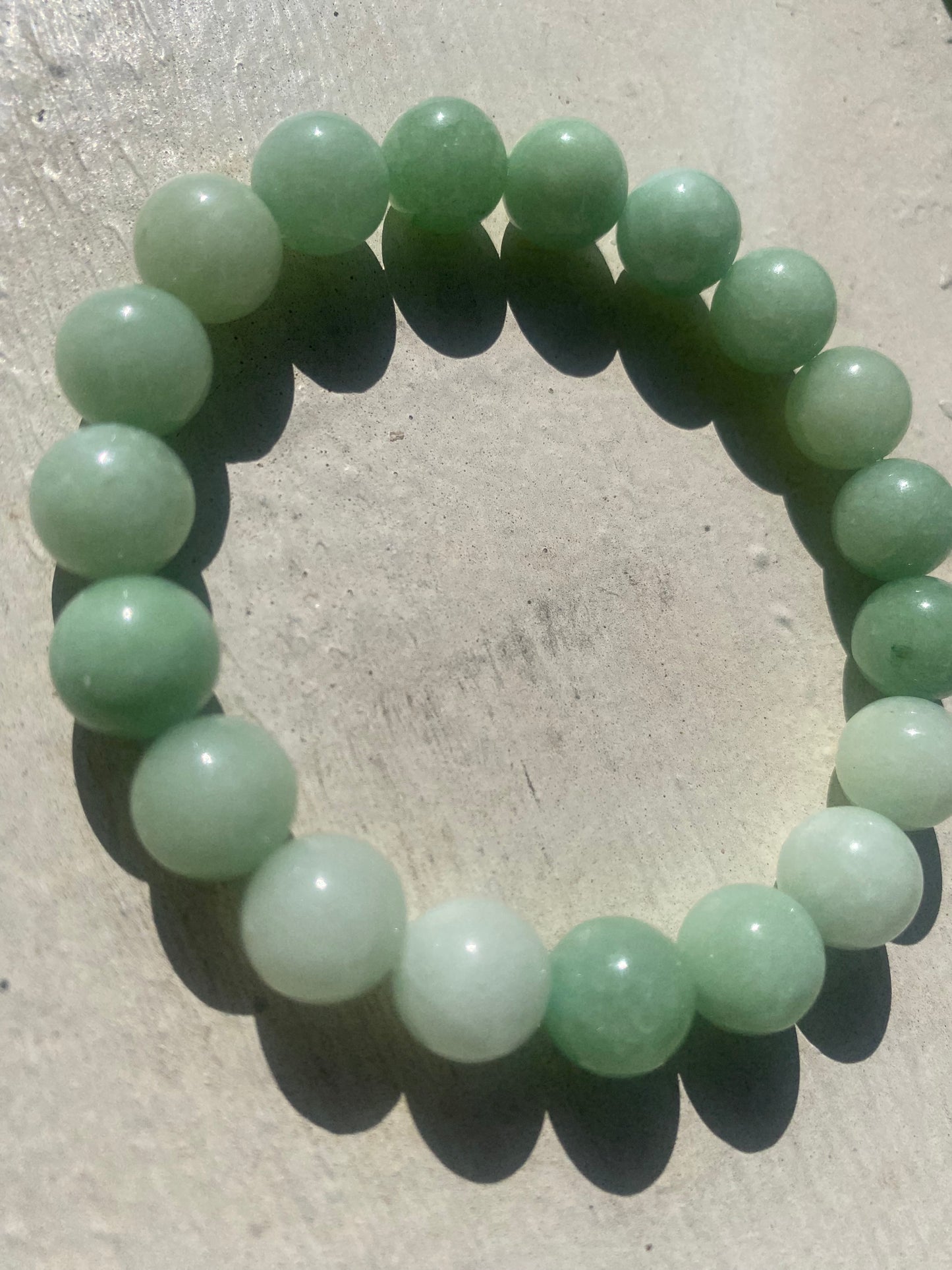 Green Jade Stone Bracelet