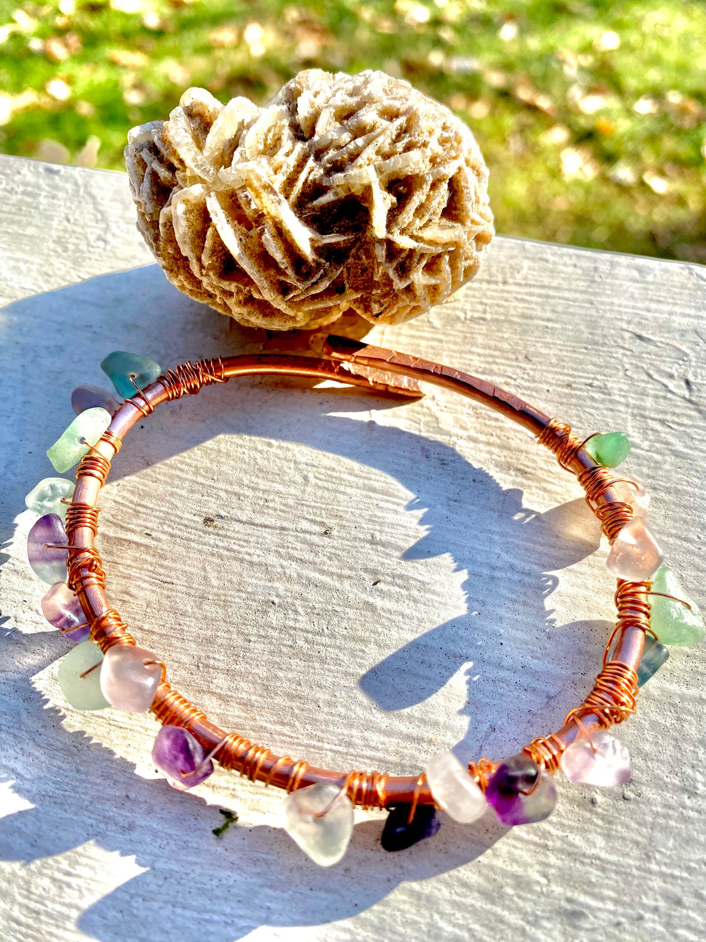 Empress Copper Bangle