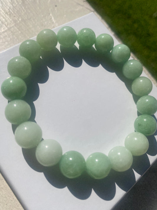 Green Jade Stone Bracelet
